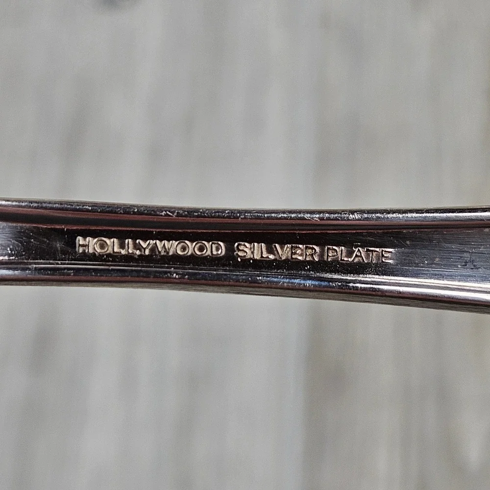 Hollywood International Silver Plate Serving Utensils Set of 4